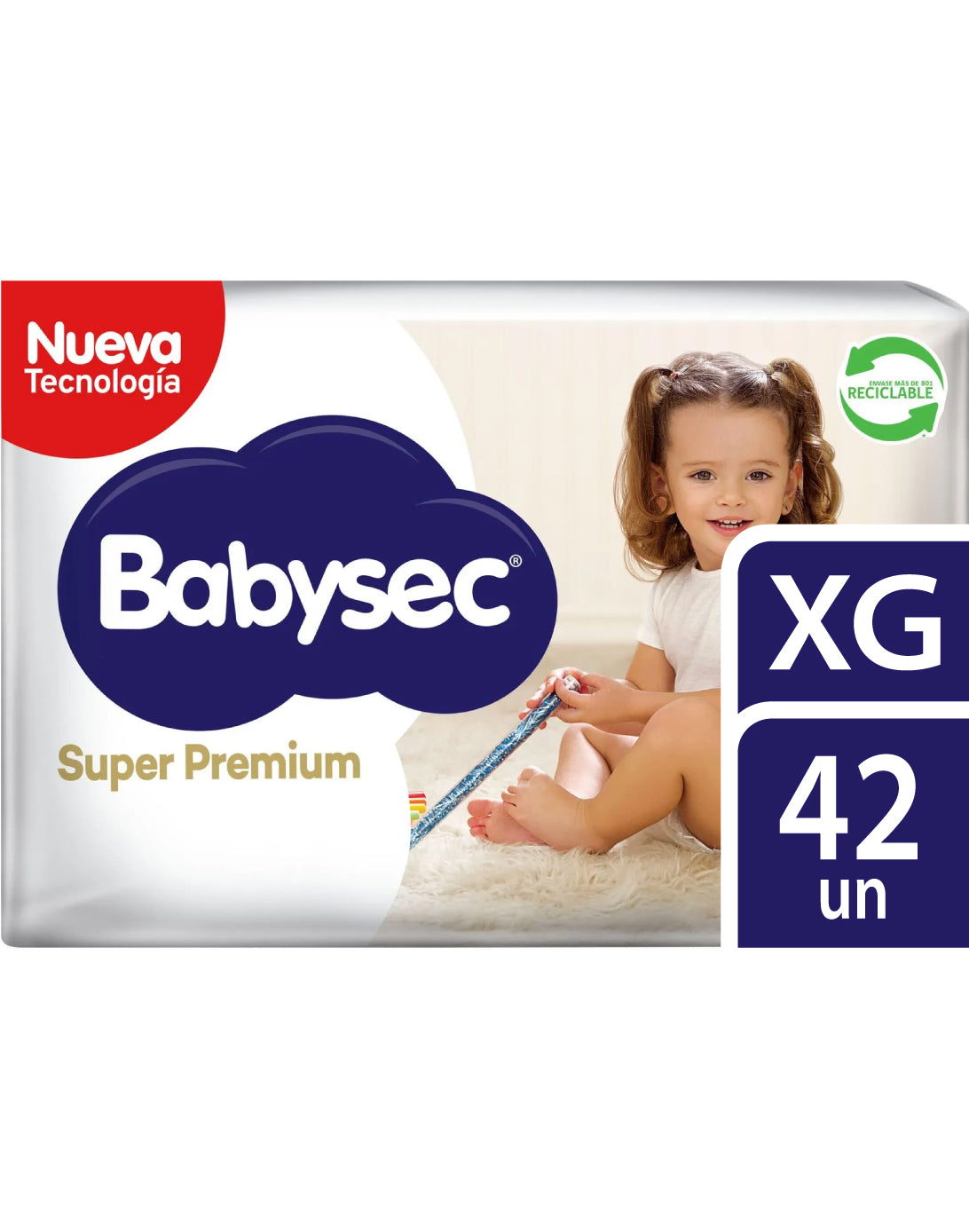 Babysec Pañales Bebé Super Premium XG 3 x 14 unid - Puntolimpieza